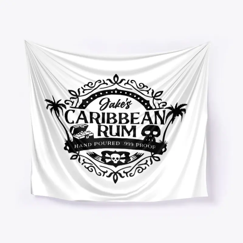 Jake's Caribbean Rum Banner Flag