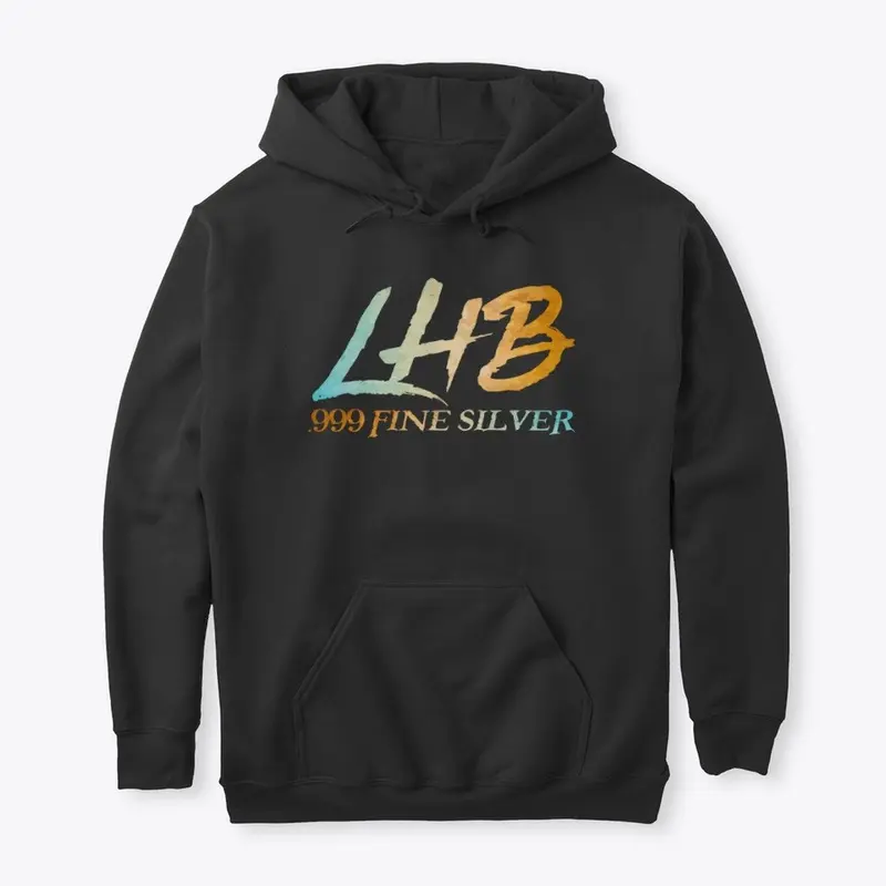 LHB Hoodie - Toned Logo - Ocean and Sand