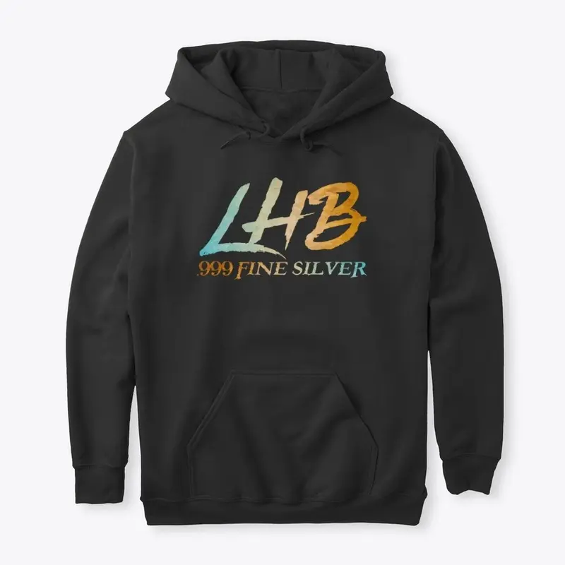 LHB Hoodie - Toned Logo - Ocean and Sand